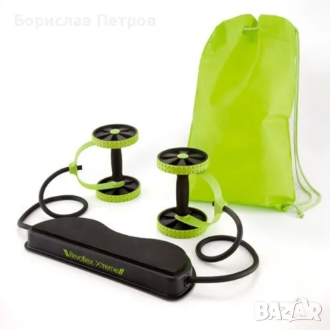 Фитнес уред за дома за правене на коремни преси M & M MARS Revoflex Xtreme , снимка 4 - Фитнес уреди - 55764447