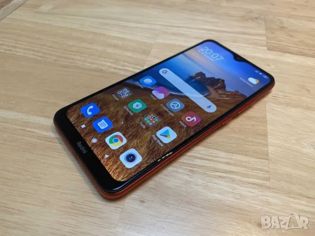 Смартфон Xiaomi Redmi 8A, 6.22", 12MP, 64GB, 5000 mAh, Червен