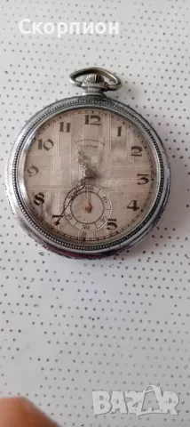 Швейцарски джобен часовник - HRONOMETRE VINTAS - Класика в жанра, снимка 2 - Джобни - 48554992