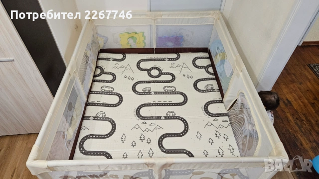 Детска кошара за игра Панда