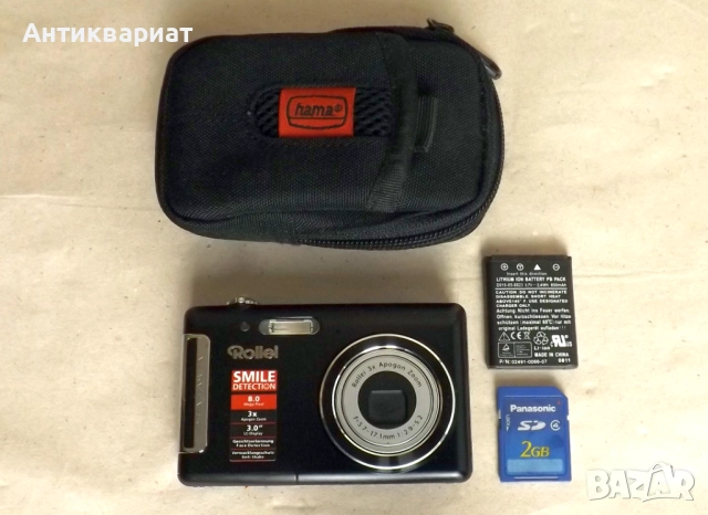 Цифров фотоапарат Rollei XS-8 (8 Mp / 3-кратен Оптичен зум) - GERMANY