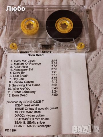 Body Count – Born Dead , снимка 5 - Аудио касети - 35898585
