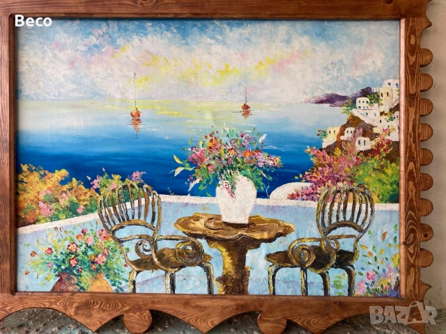 картина с маслени бои , снимка 3 - Картини - 52833742