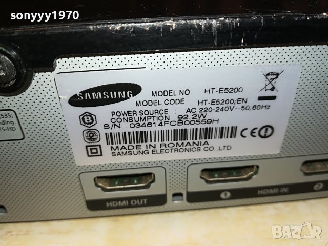 SAMSUNG USB RECEIVER 0103231809, снимка 3 - Ресийвъри, усилватели, смесителни пултове - 39852939
