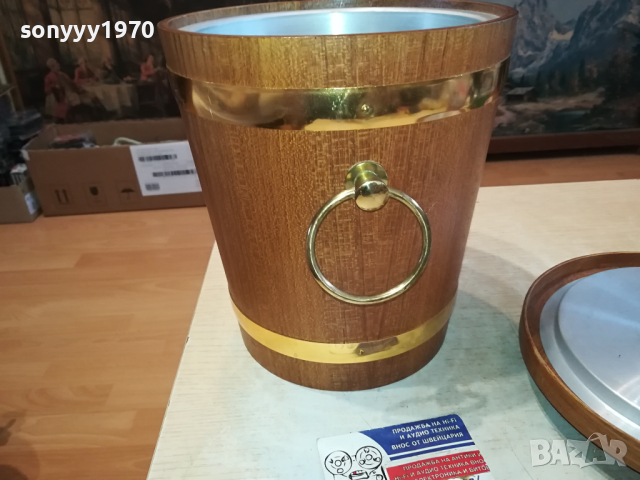 ЛЕДАРКА-ШАМПАНИЕРА С КАПАК ОТ ФРАНЦИЯ 2403241024LNWC, снимка 9 - Антикварни и старинни предмети - 44920590