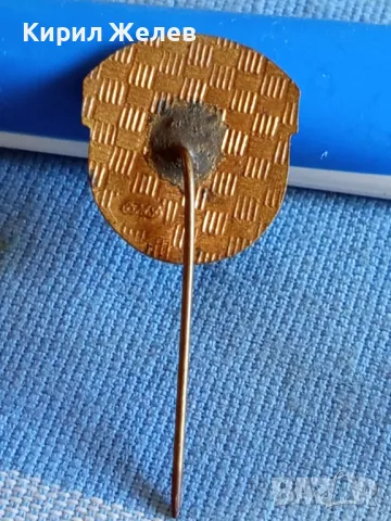 Емайлирана значка от соца НРБЪЛГАРИЯ ОТЛИЧНИК ГО рядка за КОЛЕКЦИОНЕРИ 47749 , снимка 5 - Колекции - 47859643