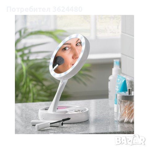  LED ОГЛЕДАЛО ЗА ГРИМИРАНЕ, снимка 5 - Други - 40416086