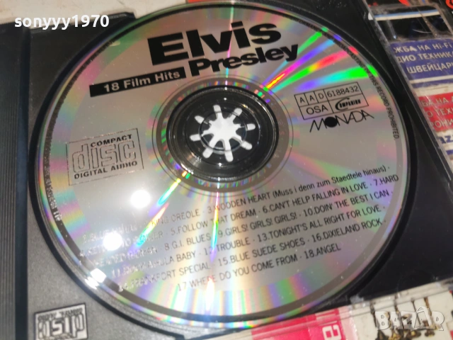 ELVIS PRESLEY CD ВНОС GERMANY 1503261024H2E6R, снимка 2 - CD дискове - 53844115