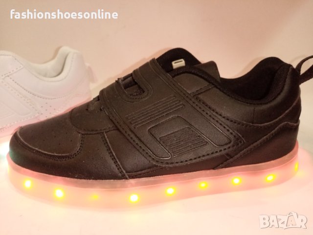 Детски светещи маратонки със USB зарядно. , снимка 7 - Детски маратонки - 40418622