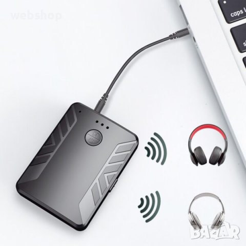 2в1 Bluetooth 5.0 предавател и приемник, снимка 3 - Ресийвъри, усилватели, смесителни пултове - 39537488