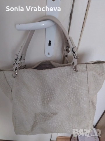 Чанта от естествена кожа, снимка 4 - Чанти - 52909922