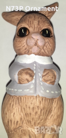 ПРАВО МАЛКО ЗАЙЧЕ. КЕРАМИКА. РЪЧНО РИСУВАНО., снимка 7 - Колекции - 36098922