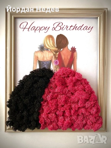 Картини от скандинавски мъх, снимка 10 - Картини - 53664431