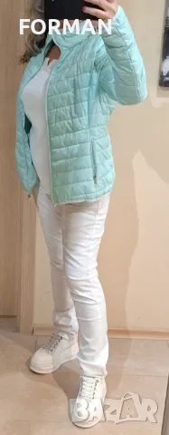 Преходно яке в цвят мента , снимка 5 - Якета - 49592426