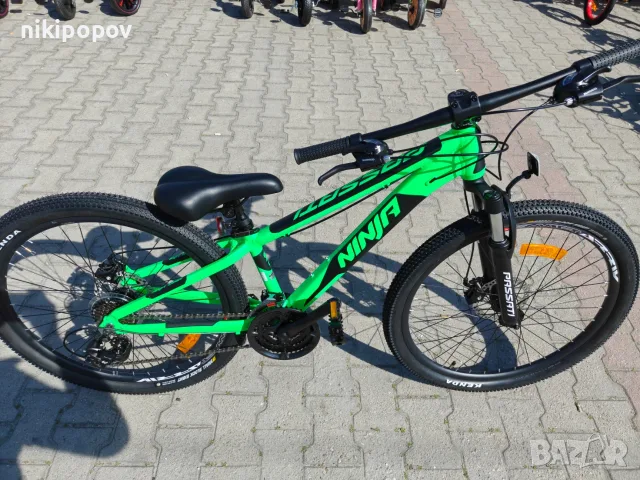 Промо велосипед 26" Passati NINJA зелен, снимка 3 - Велосипеди - 56255826