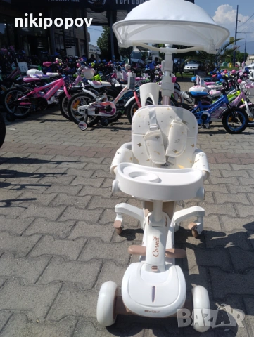 BYOX Детска тротинетка Cornet 6в1 бял, снимка 11 - Скутери и тротинетки - 53564029