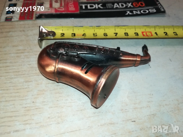 САКСОФОН-ЗАПАЛКА ЗА КОЛЕКЦИЯ 2508251904, снимка 9 - Антикварни и старинни предмети - 51487147