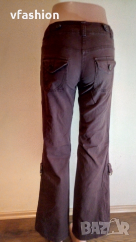 Тъмно-кафяв Спортен Панталон H&M, снимка 3 - Панталони - 36074900