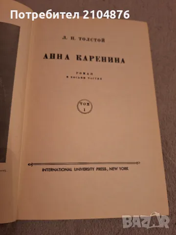 Анна Каренина / Ана Каренина на руски език, снимка 8 - Художествена литература - 48200897