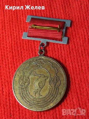 ОКРЪЖЕН СЪВЕТ на БПС СТАРА ЗАГОРА СТАР СОЦ СПОРТЕН МЕДАЛ ЗНАЧКА ДИСКОБОЛ 18398, снимка 7 - Колекции - 30994032
