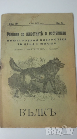 Разкази за животнитѣ и растенията - 17 книжки от 1933, 1934, 1935, 1936 и 1937 г., снимка 2 - Антикварни и старинни предмети - 51053512