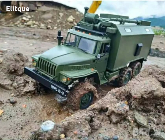 Детска количка тип руски военен камион модел NaughtyDragon с дистанционно TOYCAR8, снимка 3 - Коли, камиони, мотори, писти - 52856575