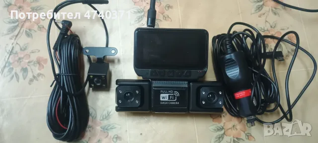 Видео регистратор DASH CAMERA WI/FI  с четири камери., снимка 6 - Аксесоари и консумативи - 56159968