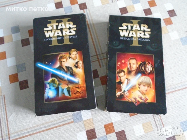 vhs Star Wars, снимка 4 - Приключенски - 50467529