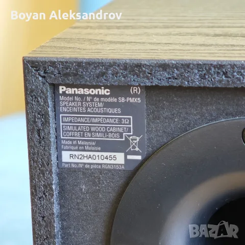 Panasonic SA-PMX5 с Оригинални Колони и Дистанционно , снимка 4 - Аудиосистеми - 56312025