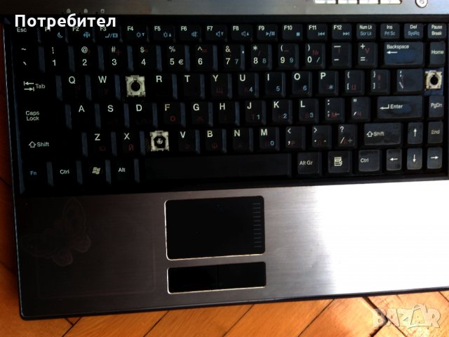 Лаптоп Gigabyte W348M части, снимка 3 - Лаптопи за дома - 34614480