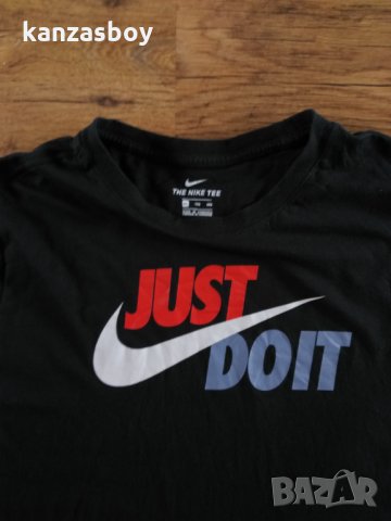  Nike NSW JUST DO IT - страхотна мъжка тениска КАТО НОВА, снимка 2 - Тениски - 35962437