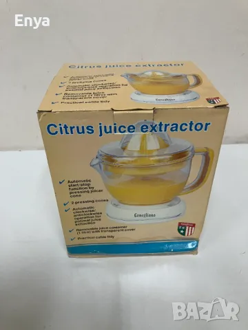 Сокоизтисквачка Конелиано (Cogneliano) - НОВА, В КУТИЯ !, снимка 4 - Сокоизстисквачки и цитрус преси - 49662513