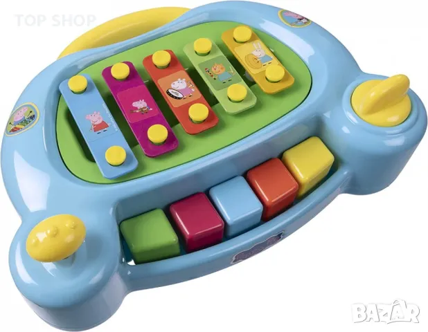 Детско пиано-ксилофон Peppa Pig My 1ST Piano, снимка 2 - Музикални играчки - 48808932