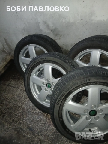 лети джанти с летни гуми 15цола 5×100 57.1ц.о. шкода , снимка 18 - Гуми и джанти - 51981664