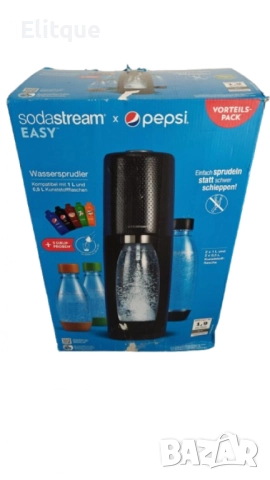 Машина за газиране на вода SodaStream Easy, снимка 13 - Друга електроника - 52744169