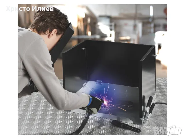 Маса за заваряване Заваръчна кабина Сгъваема кутия за заварки Parkside Performance