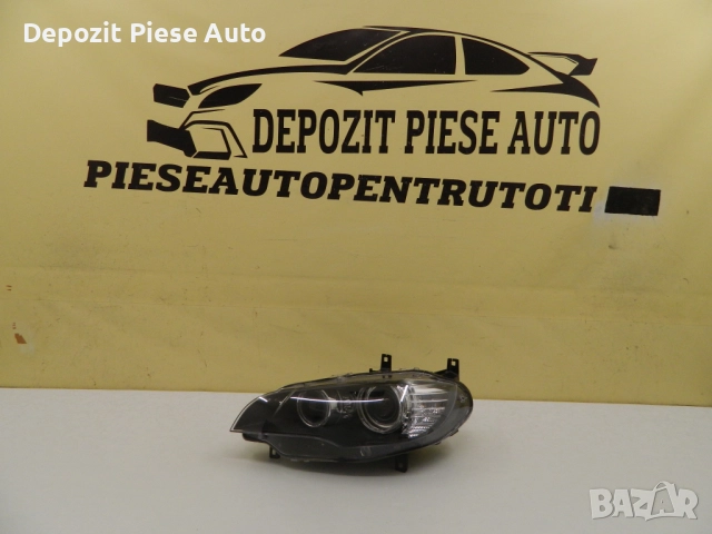 Ляв фар BMW X6 E71 Bi-Xenon адаптивен, 2008, 2009, 2010, 2011, 2012, оригинален код 7271361093