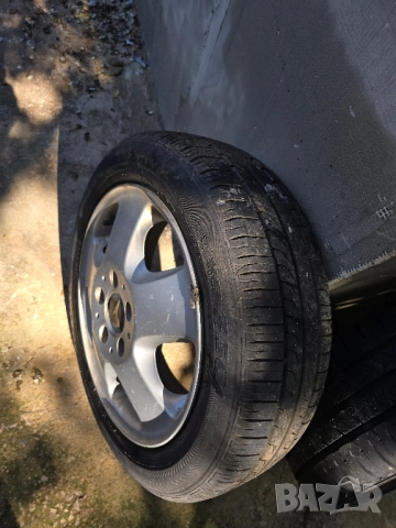 Алуминиеви джанти с летни гуми за Мерцедес А класа 2000 г.