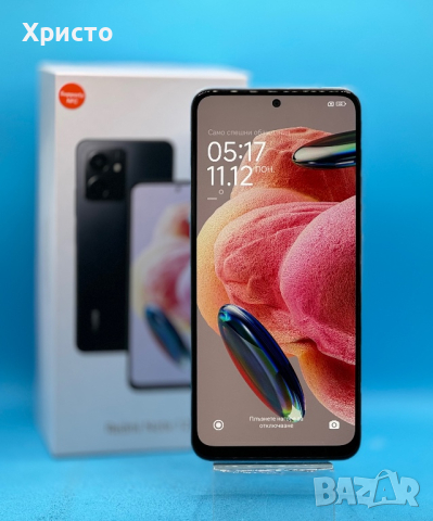 ГАРАНЦИОНЕН!!! Xiaomi Redmi Note 12, 128GB, 4GB RAM, 4G, Ice Blue, снимка 2 - Xiaomi - 44529335