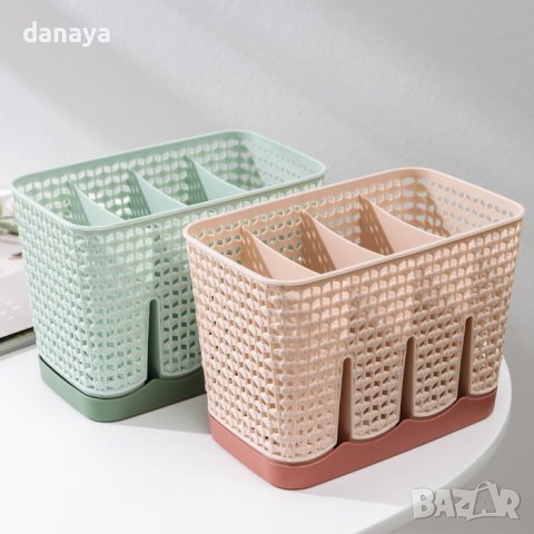 3901 Сушилник за прибори поставка за вилици лъжици органайзер, снимка 7 - Органайзери - 42091742