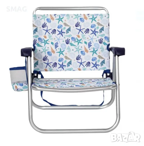 Долно дъно за плажен стол с дръжки и джоб 59x62x64cm S_1234869, снимка 2 - Къмпинг мебели - 50045670