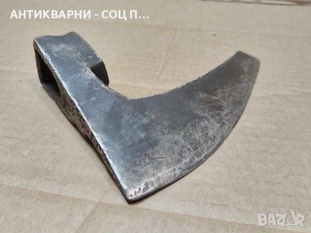 Стара Кована Брадва Кривица 0,8 кг. / НОМЕР 1690., снимка 3 - Антикварни и старинни предмети - 53789175