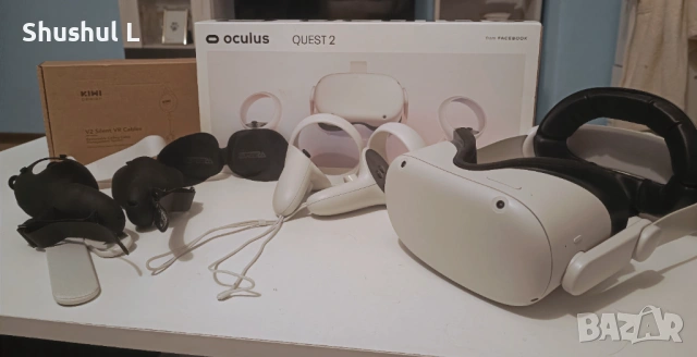 Vr очила Oculus quest 2/ 256gb + Kiwi аксесоари, снимка 10 - Други игри и конзоли - 53470866