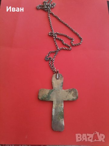 Стар кръст, снимка 3 - Антикварни и старинни предмети - 44214772