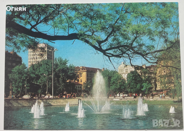 Картичка Парка на свободата - езерото, снимка 1