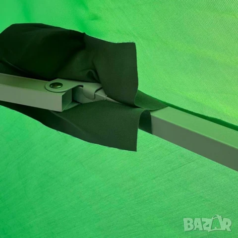 Правоъгълен градински чадър, 240x260 см ЗЕЛЕН,СИН,БЯЛ,ЧЕРВЕН, снимка 3 - Градински мебели, декорация  - 32818217