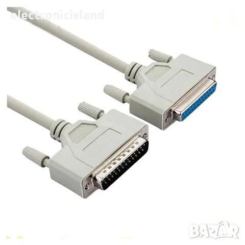 Качествен LPT паралелен кабел за връзка между компютър и принтер, снимка 2 - Кабели и адаптери - 49149190