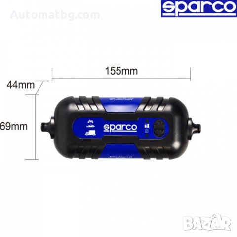 Зарядно за акумулатор Automat, 1.2Amp, 6V, 12V, Син, снимка 4 - Аксесоари и консумативи - 35961598