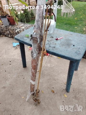 Стари дървени ски , снимка 3 - Зимни спортове - 51834126