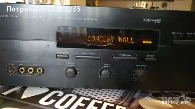  усилвател YAMAHA  DSP-A780, снимка 7 - Ресийвъри, усилватели, смесителни пултове - 48238111
